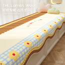 多巴胺飘窗垫2025新款 保暖阳台加厚坐垫窗台垫定制 卧室毛绒秋冬季