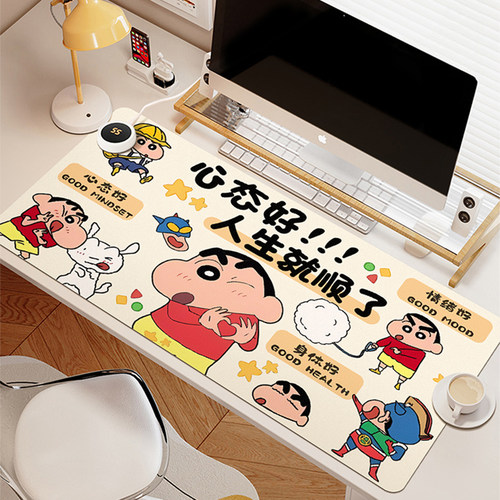 卡通定制皮革鼠标键盘垫电脑桌垫