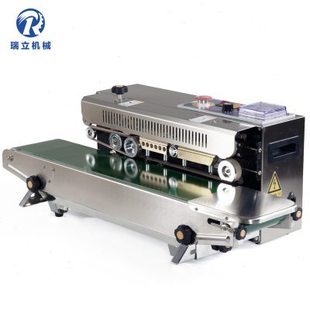 连续封口机 瑞立不锈钢 自动薄膜封口机 自动封口机 770封口机