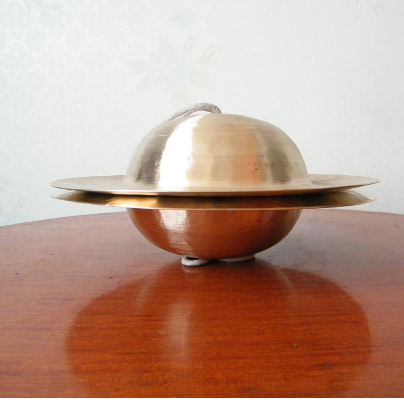 庆丰响铜大帽镲24厘米40公分锣鼓乐器大头镲大铜川钹宗教法器京擦