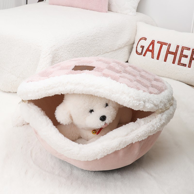 铜锣烧猫窝冬季宠物保暖封闭式两用四季猫屋房子猫咪床躲避屋