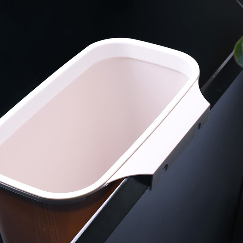 新疆包邮哥百货厨房垃圾桶挂式北欧家用橱柜大号壁挂式收纳桶厕所