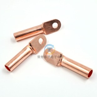 凤凰接线铜鼻子DT 堵油铜接头国标紫铜插簧 120MM2平方电线线耳