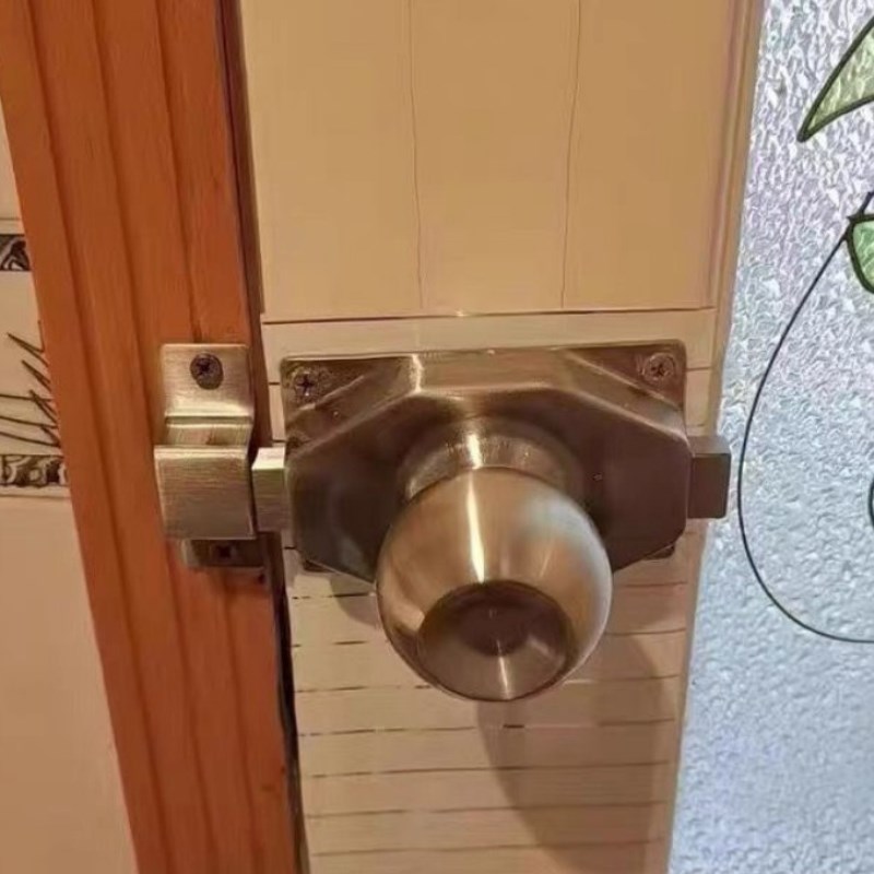 门栓球形304插销锁搭扣卫生间门明装木门卫生间搭锁扣插销门铁门