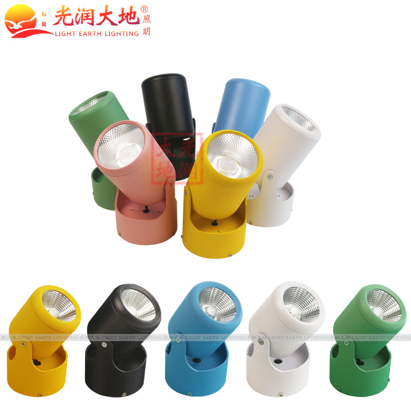 LED户外防水广告牌门头招牌防雨长杆射灯投光室外店铺牌匾展览灯