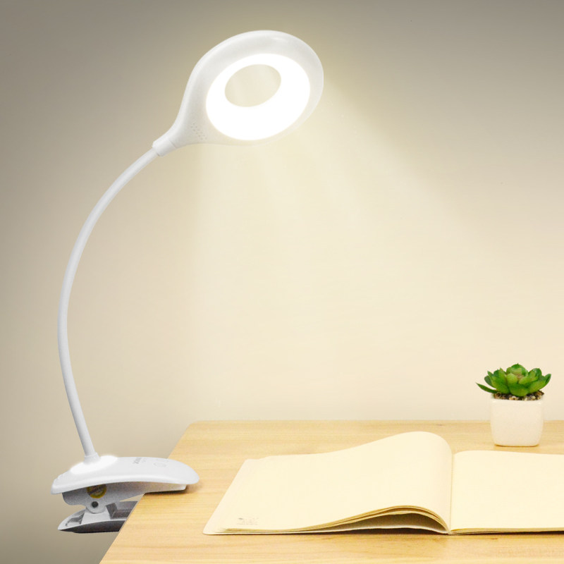泰格信新品护眼台灯软管暖光创意阅读书桌学生便携充电式宿舍学习