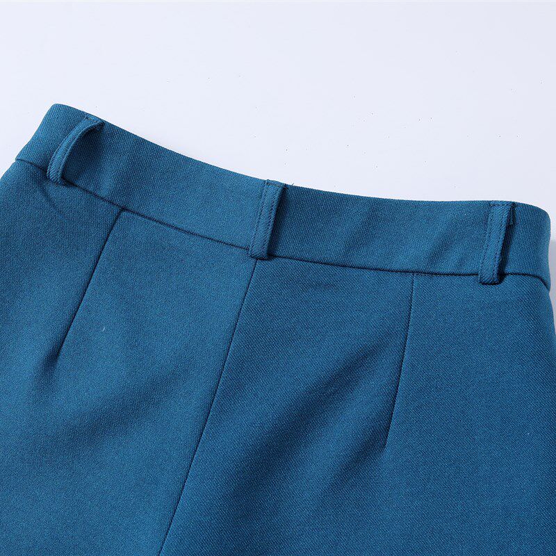 筒休闲裤女秋季裤子垂感西裤秋冬粉色西装裤九分裤小个子烟管裤