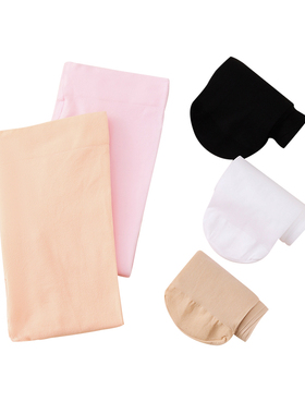 女童丝袜夏季薄款防勾丝白色舞蹈袜宝宝肤色打底裤儿童肉色连裤袜