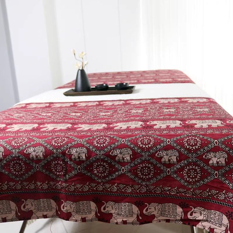 泰式床单床盖美容院按摩床单床旗SPA按摩床单泰式按摩垫床单包邮,床上用品,床单,淘宝优惠券,粉丝福利购,淘宝优惠卷