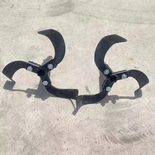 小型耕耘机旋耕刀深耕刀加长一节23轴26轴32轴加长节两驱四驱小型