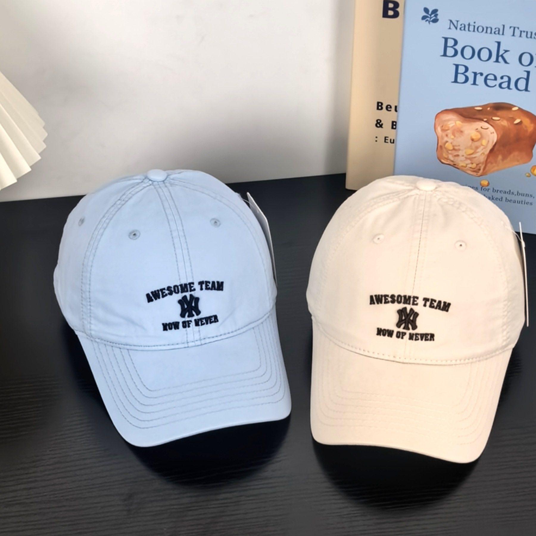 女款春夏天鸭舌帽子男士2025新款时尚硬顶棒球帽薄款米色百搭遮阳