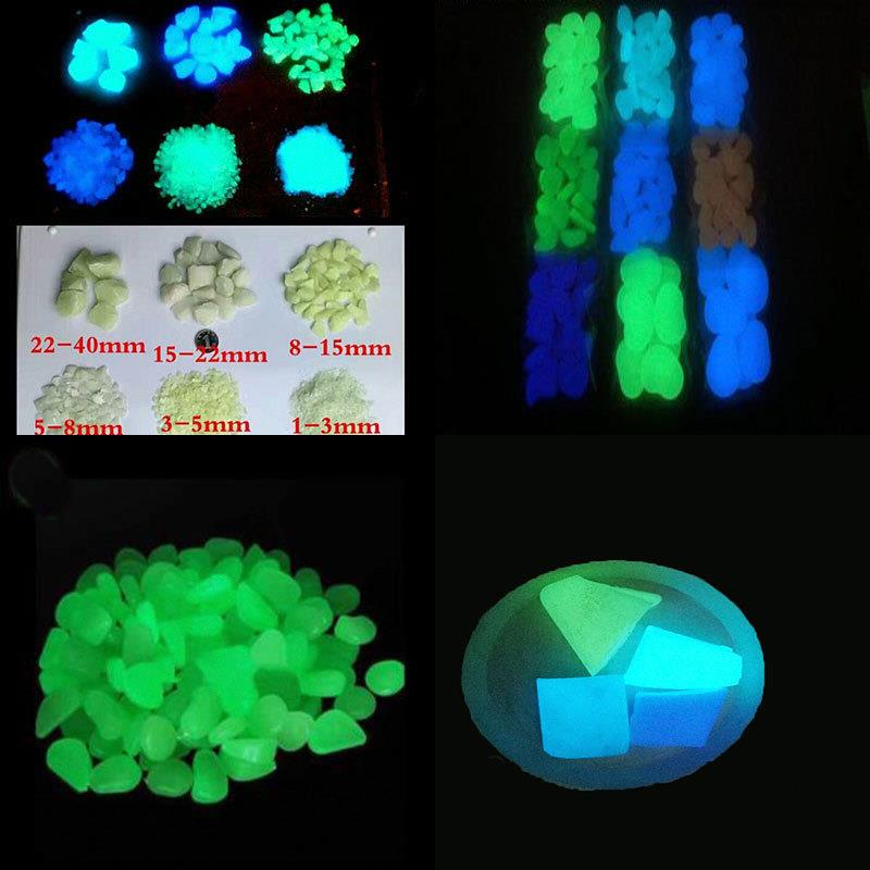京航供应 长效高亮夜光碎石 公园造景用夜光石 铺路发光石子