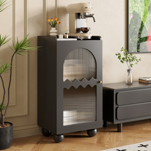 2025新款茶桌侧边茶水柜客厅靠墙沙发边柜餐边办公室小型边几茶几