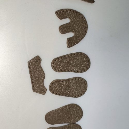 亚克力板小布娃娃鞋刀模ob24刀模鞋长32mm带圆斩