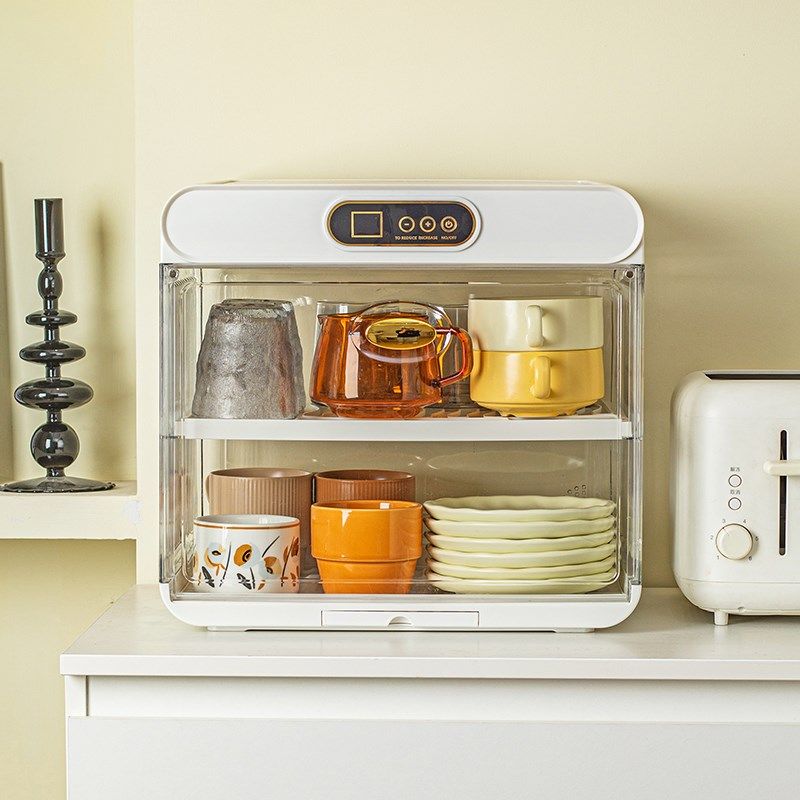 咖啡杯消毒器杯架杯子收纳置物架茶杯马克杯沥水桌面消毒架收纳盒,厨房电器,餐具消毒机,淘宝优惠券,粉丝福利购,淘宝优惠卷