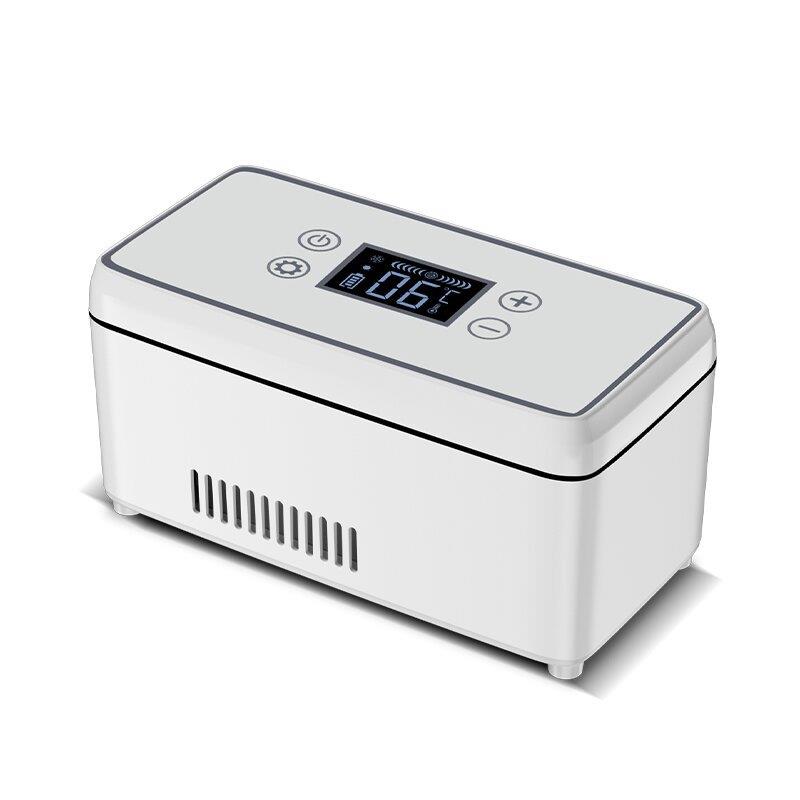 酷宝便携式胰岛素冷藏盒迷你车家两用0-18度USB充电带电池