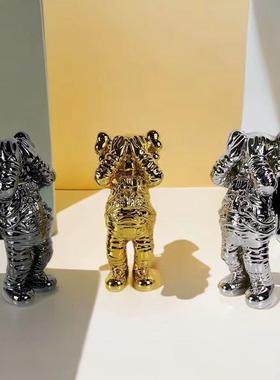 简约树脂太空人摆件家居宇航员装饰品样板间客厅玄关售楼处摆设