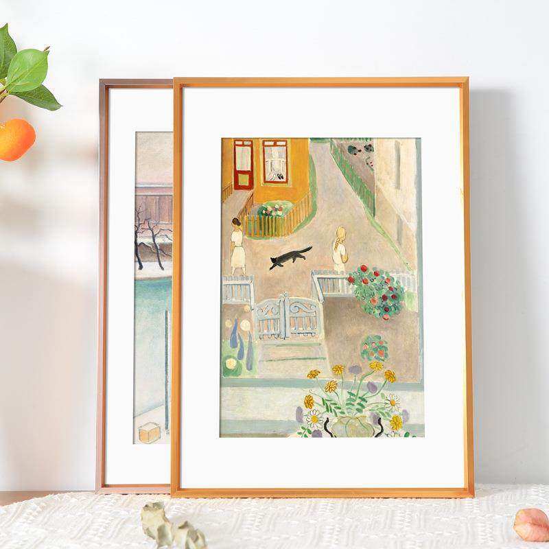 铝合金相框拼图框50*70大尺寸挂墙a4画框金属相框油画装裱外框a3