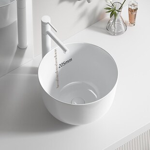 防溅水加深台上盆洗n脸盆大尺寸洗手盆卫生间阳台家用陶瓷洗漱面