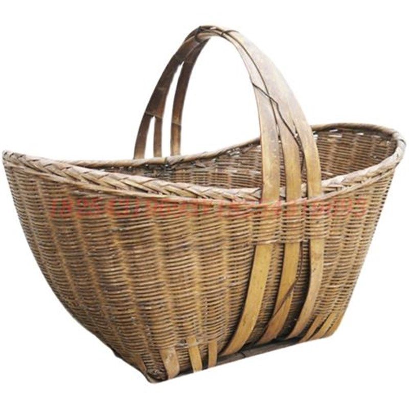 新款民俗a老物件农村旧农具竹编复古竹篮子竹筐子提篮装饰摆件道,特色手工艺,竹编/竹雕,淘宝优惠券,粉丝福利购,淘宝优惠卷