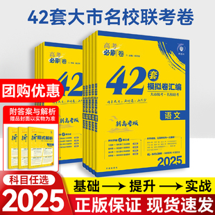 新高考必刷卷42套数学数学19题新题型试题汇编语文英语物理化学生物政治历史地理名校模拟卷必刷题全国卷高中二高三复习试卷 2025版