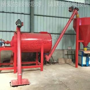 自动化定量配 卧小型粉自干动混配线生产 式 搅拌简易砂浆机生产线