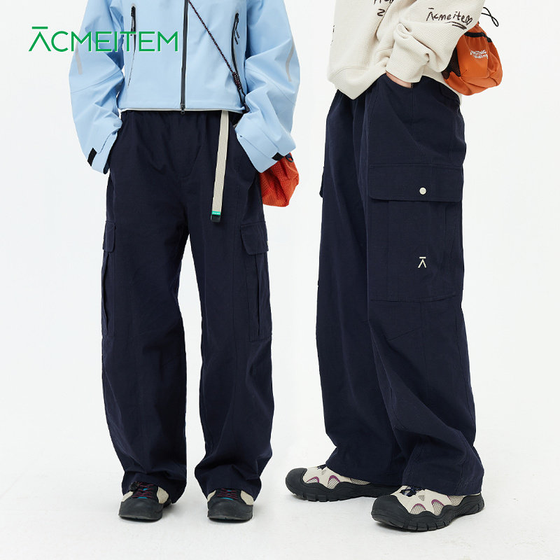 ACMEITEM爱棵米 运动户外多口袋机能工装长裤直筒宽松裤子男女,户外/登山/野营/旅行用品,户外休闲裤,淘宝优惠券,粉丝福利购,淘宝优惠卷