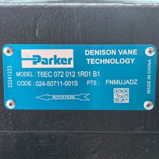 1R01 液压泵 001S 派克 Parker 012 072 T6EC 50711 024