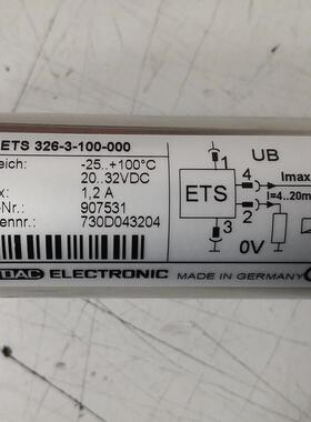 907531 ETS326-3-100-000 # HYDAC//贺德克，传感器