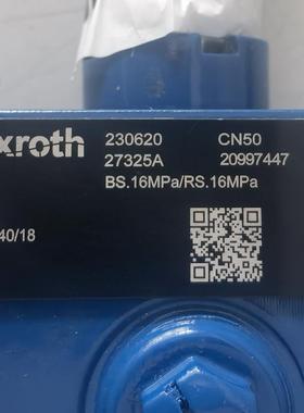 27325A-20997447-40/18 # Rexroth液压油缸