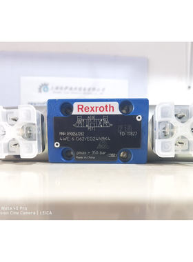 R900561282 4WE6G6X/EG24N9K4 Rexroth电磁换向阀