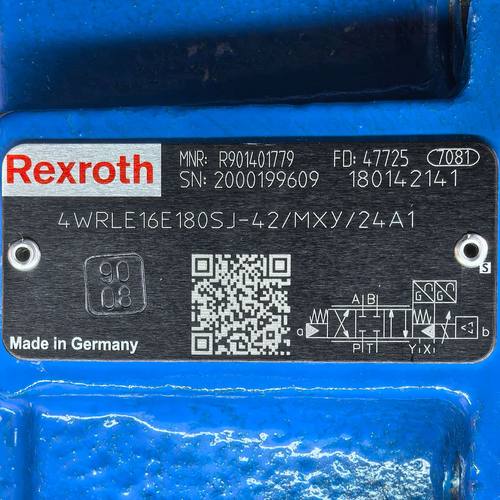 R901401779 4WRLE16E180SJ-42/MXY/24A1 # Rexroth，比例阀