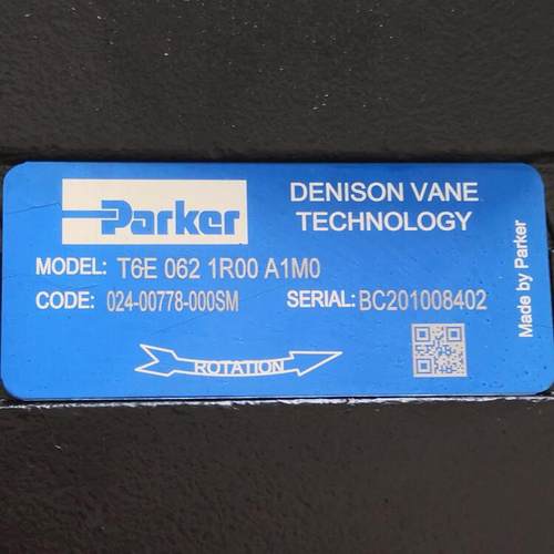 024-00778-000SM T6E-062-1R00-A1M0 # Parker//派克，叶片泵