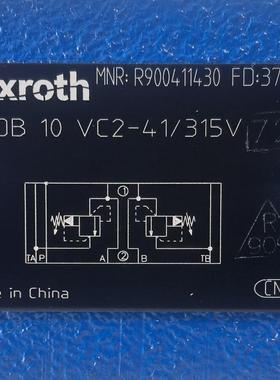 R900411430 Z2DB10VC2-4X/315V # Rexroth//力士乐，液压阀