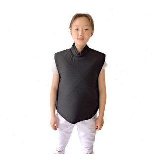 击剑器材教练服帆布训练服短袖长袖家长陪练服教练用品护袖护腿手