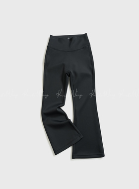 KOKO WANG夏季高腰四面弹凉感亲肤竹竿腿瑜伽裤N3416C11K02