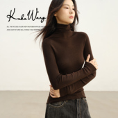 KOKO WANG美丽诺羊毛18针无缝一体德国扬子纱针织衫 N6875I09Z41