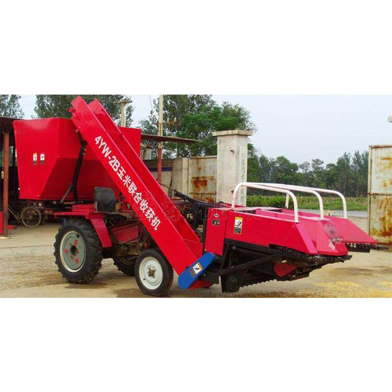 扒皮摘穗一体玉米收割机 玉米联轮割收合割机 大型玉ST-78米联合