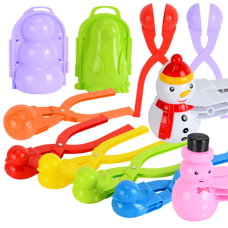 儿童冬季户外休闲玩具雪夹子夹