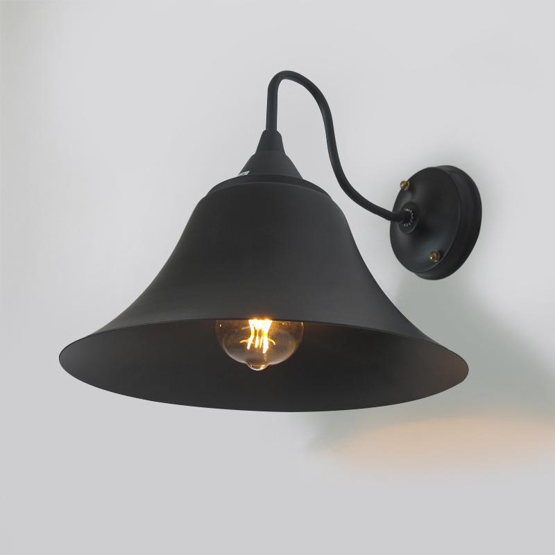 厂家直销仿古铁艺壁灯复古装饰灯饰走廊过道墙灯工业风餐厅壁灯