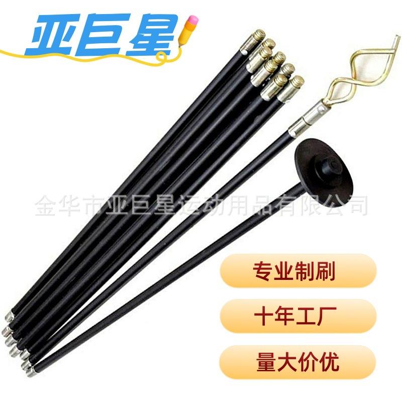 亚马逊热销清洁杆工具长度可调节疏通排水沟堵塞管道清洁刷套装