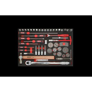 50件螺丝批、汽保类工具托组套