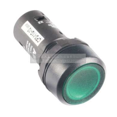 ABB 紧凑型 蓝色CP3复位凸头按钮 带灯CP3-11L-10;10185597