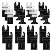 20pcs万用宝配件套装 和1 8共6品种修边机附件