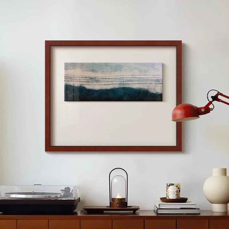 简约现代艺术感客厅装饰画意式极简电表箱遮挡挂画北欧儿童房壁画