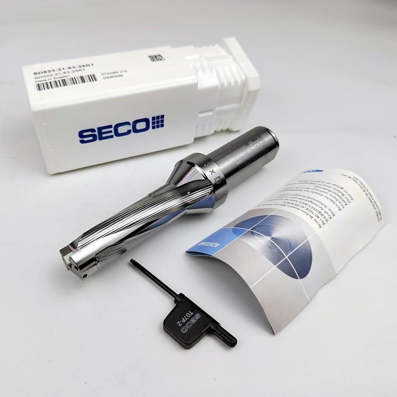 瑞典山高快速钻头SD523-21-63-25R7深孔钻U钻3/4/5倍径订货