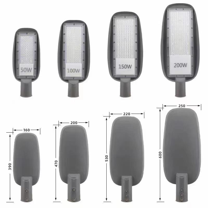 新农村市电灯具led路灯头DOB线性路灯150W大功率照明灯