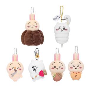 日系新款可爱自嘲熊橡胶番赏舔刀子乌萨奇毛绒玩具少女心挂饰礼物