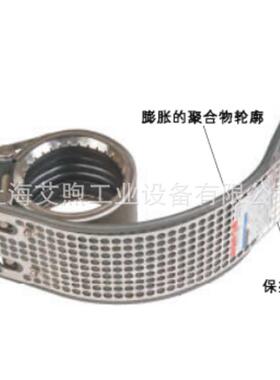 FIRE防火型接头 隧道管线接头 不锈钢全封闭防火罩管夹