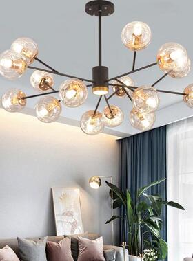 厂家直供 北欧风格魔豆客厅吊灯 简约现代轻奢餐厅灯 创意卧室灯